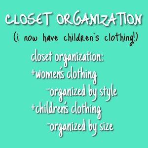 🥳closet expansion